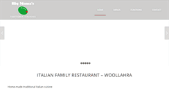 Desktop Screenshot of bigmamas.com.au